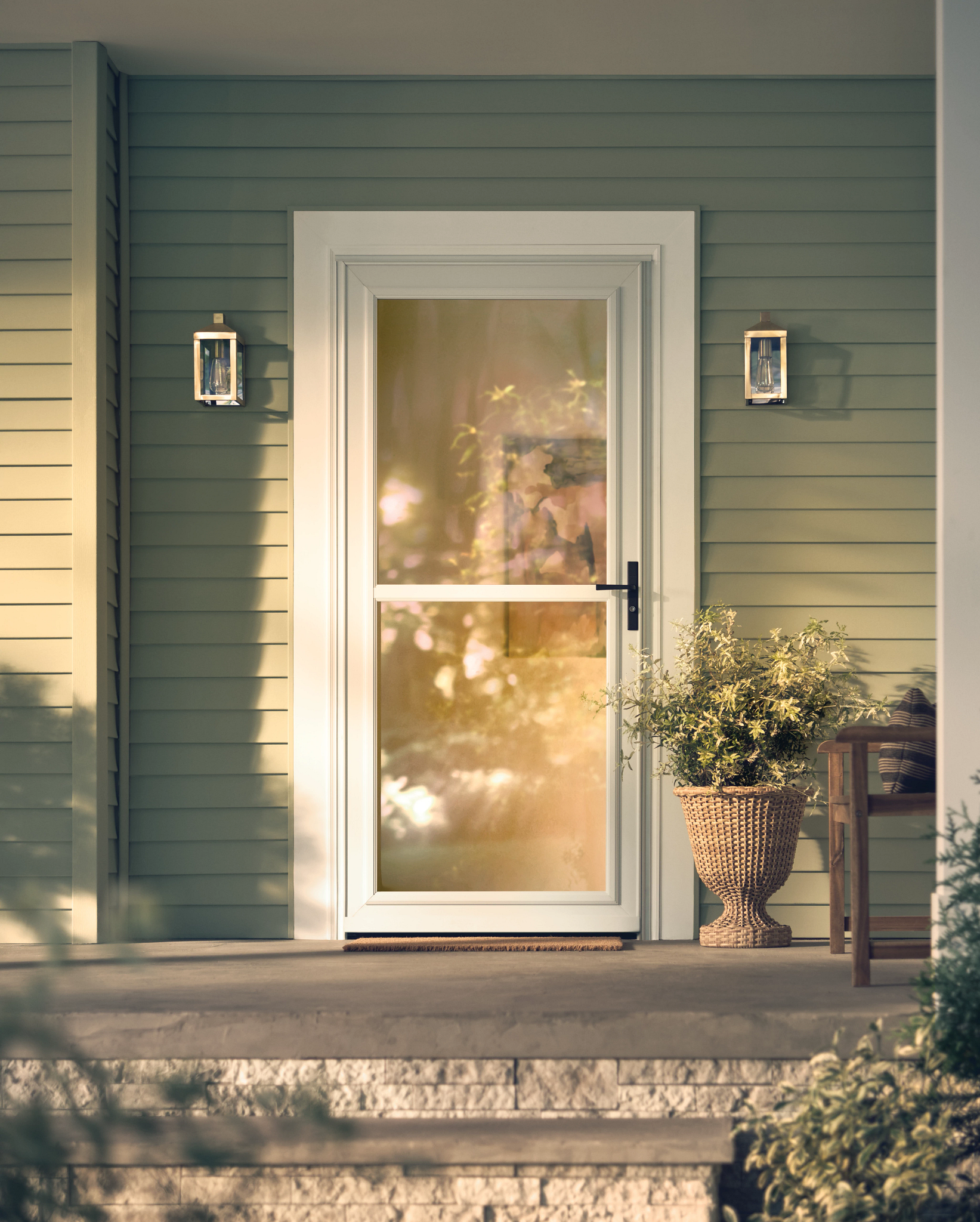 Storm door installation in Killeen TX